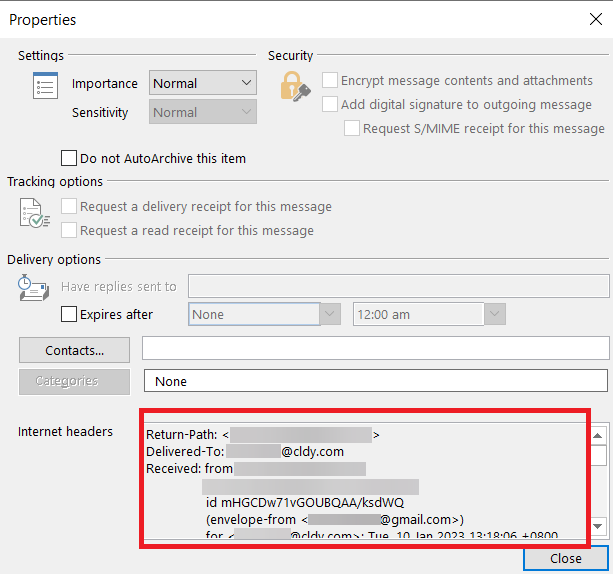 How To View Email Header In Outlook